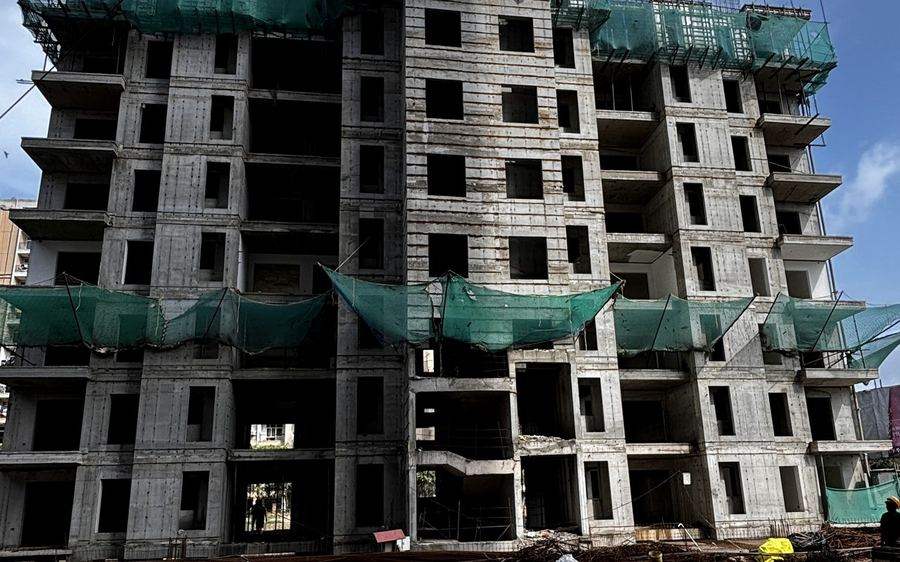 The Regent under construction for Omaxe Ltd., Gomti Nagar Extension, Lucknow