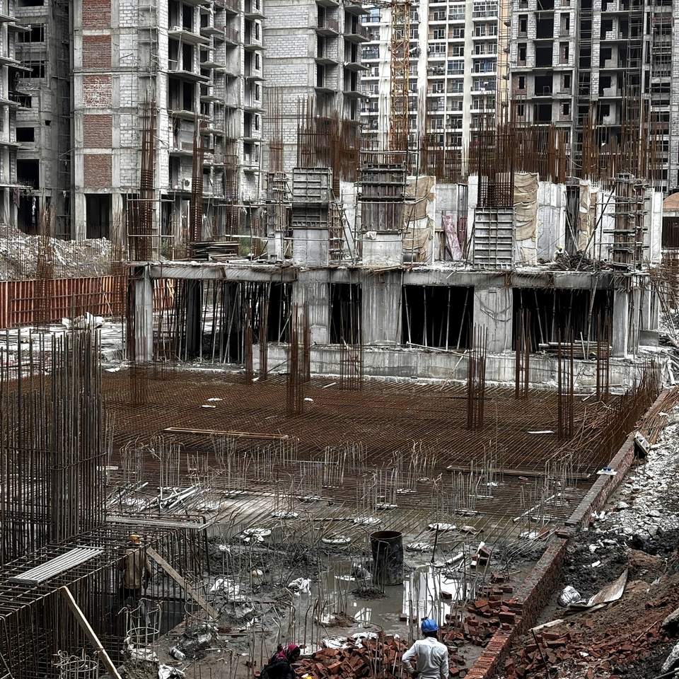 The Lincoln under construction, Gomti Nagar Extension, Lucknow